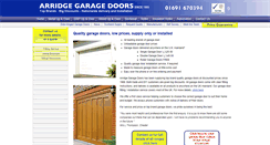 Desktop Screenshot of garagedoor.uk.com