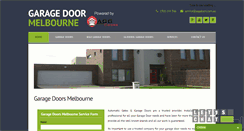 Desktop Screenshot of garagedoor.net.au