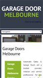 Mobile Screenshot of garagedoor.net.au
